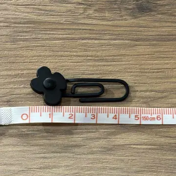 라르디니 블랙 라펠 핀 부토니에르 꽃 모양 4.5cm