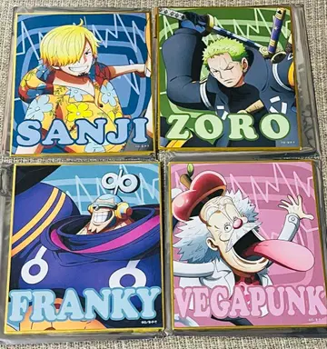 원피스 에그헤드 조로 상디 프랭키 미니 색지 컬렉션