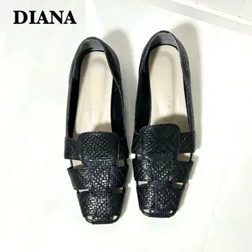 새상품급 DIANA 다이애나 그루카 메쉬 메쉬 카타오시 신발 23.5cm
