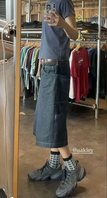 배기 하프 팬츠 ZARA