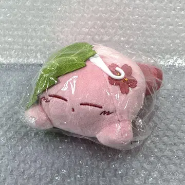 커비 봉제 인형 벚꽃 모찌