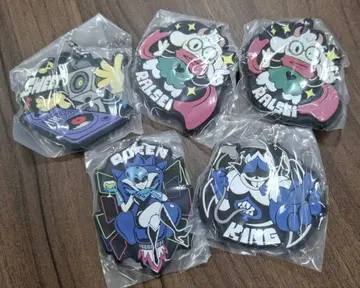 Deltarune 캡슐 러버 마스코트 5개 세트
