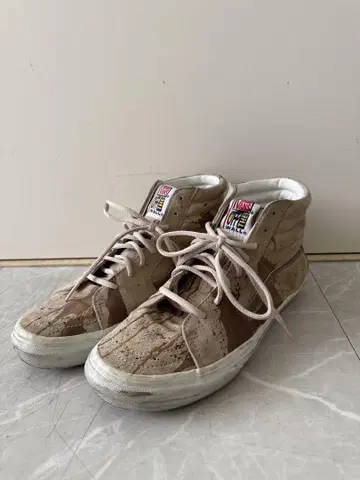 레어 VANS (반스) 하이컷 스니커즈 스웨이드 28cm US10