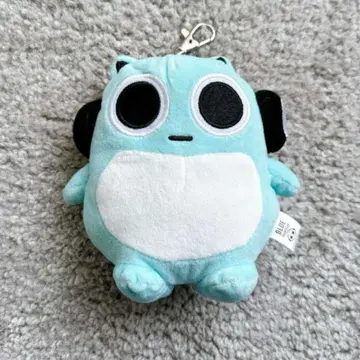 블루햄햄 봉제 인형 패스 케이스 릴 포함