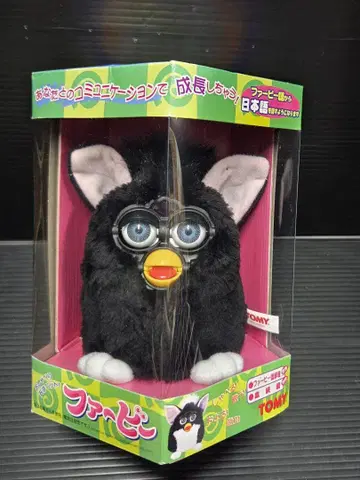 [ 미개봉품 ] TOMY 초대형 퍼비 블랙 화이트 일본어판