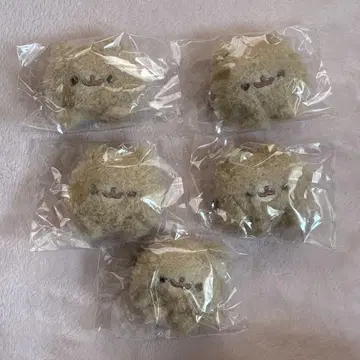 포메라니안 모찌 봉긋봉긋 봉제 인형 클립 가챠가챠 키나코