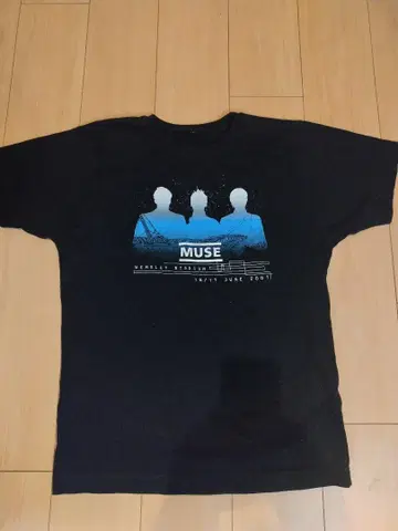 MUSE 투어 T셔츠 2007 Wembley Stadium