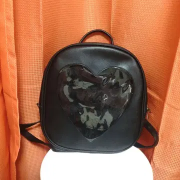 WEGO 하트 윈도우 백팩 블랙