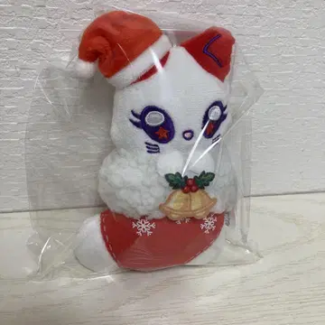 이시이 란 ME:I 산타 고양이 봉제 인형