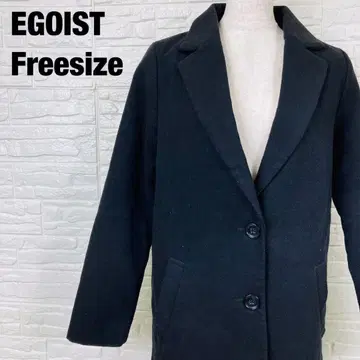 EGOIST 에고이스트 체스터 코트 블랙 1017