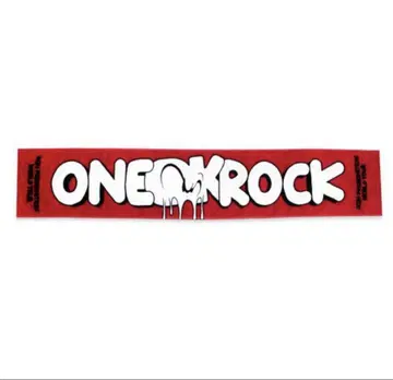 ONE OK ROCK 타월 빨간색