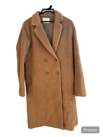 [ 연말 처분 ] ungrid 카멜 M 사이즈 체스터 코트 클리닝 완료