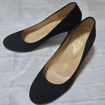 Bridget Birkin 블랙 스웨이드 하이힐 새상품급