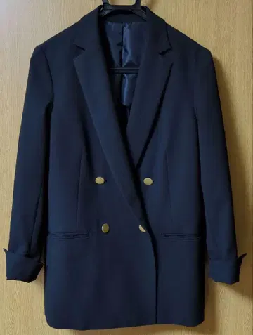 ANCHOR WOMAN 네이비 블레이저 L 네이비 블레이저