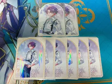 ART OF NIJISANJI 와타라이 히바리 컬렉션 카드 8장 세트