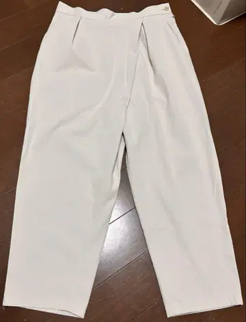 PLAIN PEOPLE 와이드 팬츠 베이지