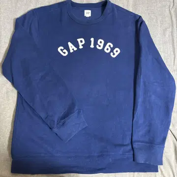GAP 1969 블루 맨투맨 L