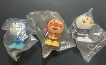 새상품, 미개봉 삐요코삐요코 호빵맨6 가챠가챠 3종 세트