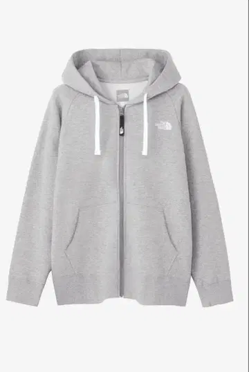 미사용 새상품 THE NORTH FACE 그레이 풀 집업 후드티