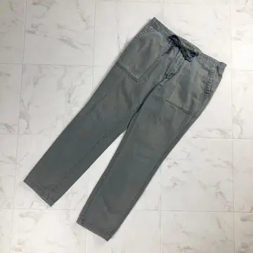 새상품급 라운지 리자드 캐주얼 데님 팬츠 그레이 사이즈 1*OC38