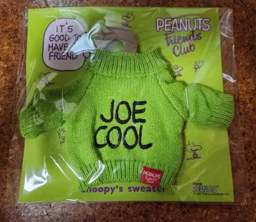 봉제 인형용 옷 갈아입기 의류 스누피 JOE COOL 스웨터