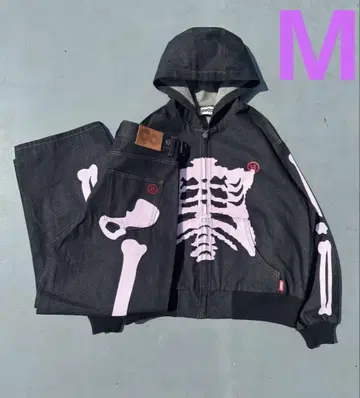 9090 Bone Rigid Denim 셋업