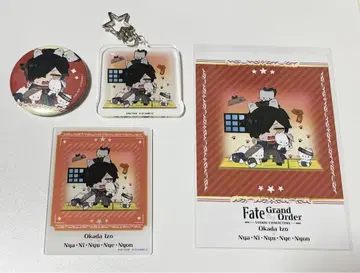 FGO 이조 세트 아크릴 키링 캔 배지