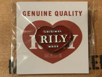 [ 미사용 새상품 ] RILY Heart Pins Red