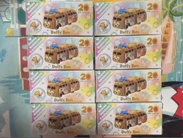 TDS 한정판 더피 20주년 비클 컬렉션 토미카 8대 세트