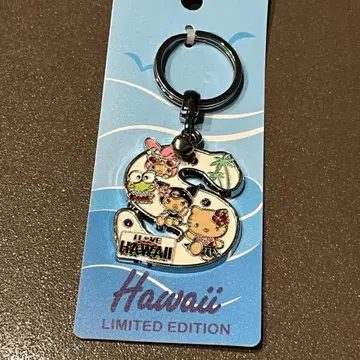산리오 하와이 한정판 키링 선번 산리오