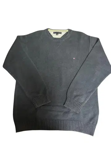 타미 힐피거 다크 그레이 니트 사이즈 XL