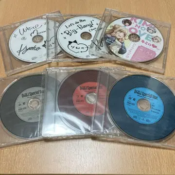 중고 D4DJ 라이브 회장 한정판 동시 구매 캠페인 CD 묶음 판매
