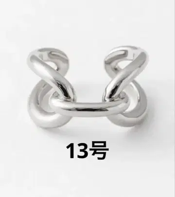 [새상품급] Jouete 실버 제안레스 반지 13호