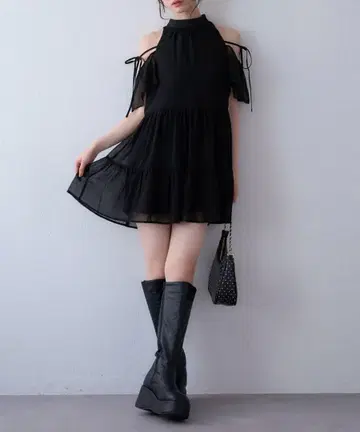 NICE CLAUP 아메스리 튜닉/미니 원피스