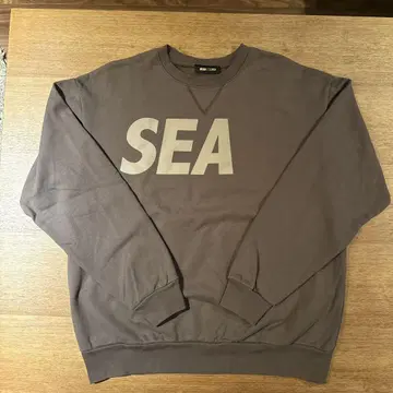 WIND AND SEA BIG SEA 크루넥 긴팔 맨투맨