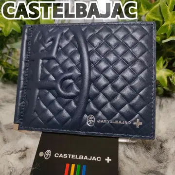 까스텔바작 머니클립 네이비 CASTELBAJAC 2단 접이식 지갑