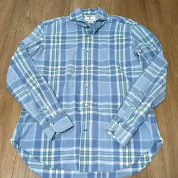 GIANNETTO 체크 셔츠 XL