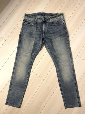 G-STAR RAW 스키니 데님 라이트 블루 W33 L32