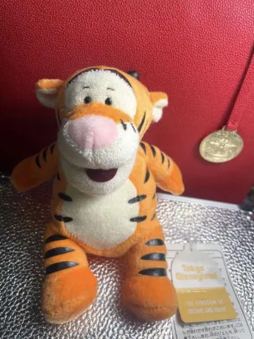 Disney 티거 택 포함 레트로 마스코트