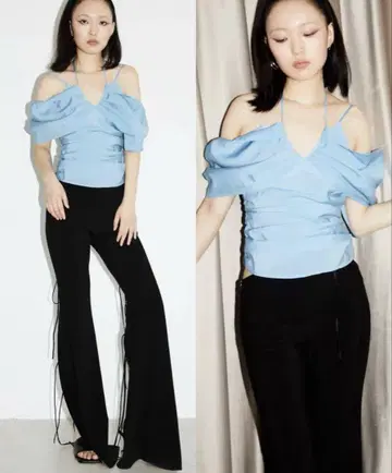 JnylonStudios 팬츠 블랙