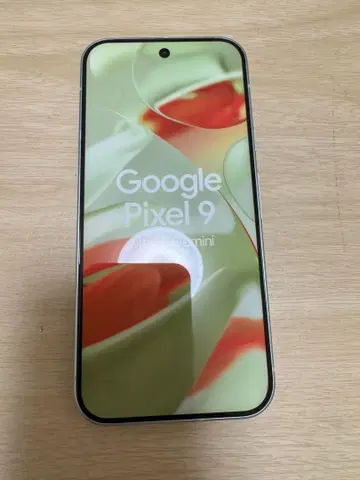Google Pixel 9 민트 그린 모형