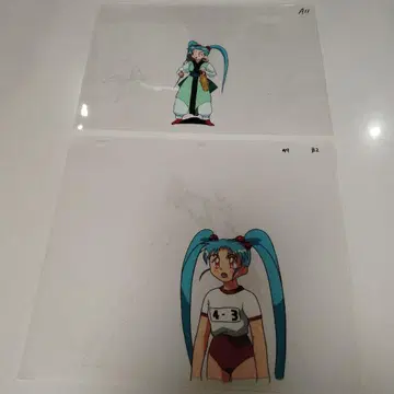 천지무용! 애니메이션 셀화 2장 세트