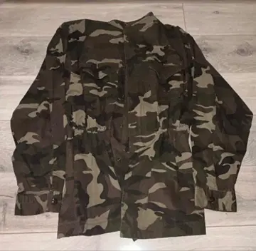 카모플라쥬 밀리터리 자켓 코튼/폴리에스테르