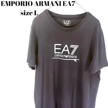 EMPORIO ARMANI EA7 티셔츠 블랙 L [ 123 ]