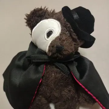 극단 사계 오페라의 유령 팬텀 베어 봉제 인형 배지 30주년 한정품