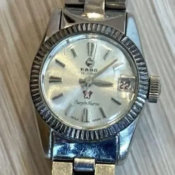 [ 앤티크 작동품 ] RADO 퍼플 호스 손목시계