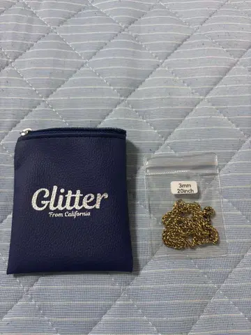Glitter 골드 목걸이 20인치 3mm