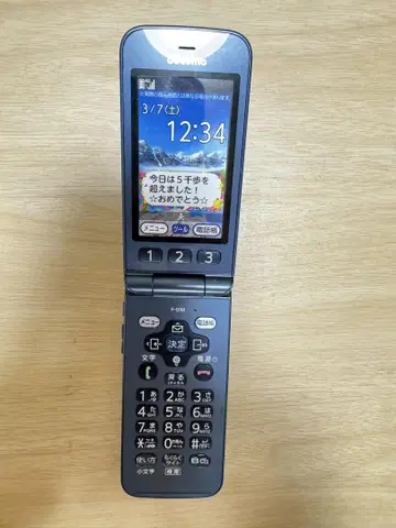 docomo F-01M 네이비 모형