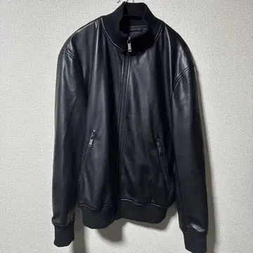 ZARA 블랙 인조 가죽 자켓