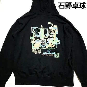 덴키 그루브 이시노 타쿠큐 ZAZEN BOYZ 콜라보 지하의 소란 후드티